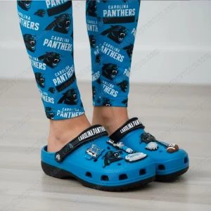 Carolina Panthers 2025 New Limited Charm Clogs