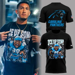 Carolina Panthers Ice Up Son T-Shirt Carolina Panthers Ice Up Son T-Shirt