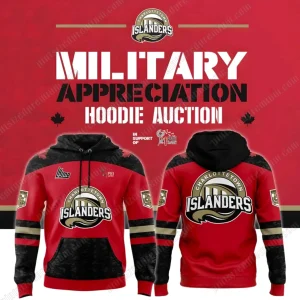 Charlottetown Islanders Military Night 2025 Hoodie