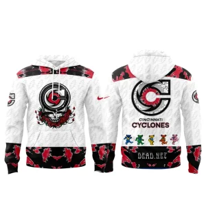 Cincinnati Cyclones Grateful Dead Night 2026 Special Hoodie