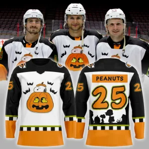Cincinnati Cyclones Peanuts Halloween 2025 Hockey Jersey Cincinnati Cyclones Peanuts Halloween 2025 Hockey Jersey