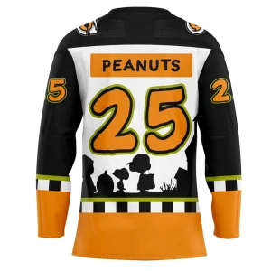 Cincinnati Cyclones Peanuts Halloween 2025 Hockey Jersey