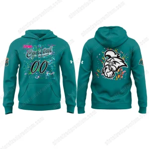 Coastal Carolina Worn Airbrush Hoodie