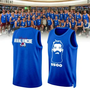 Colorado Avalanche 1500th Anniversary Burnzie Commemorative Shirt