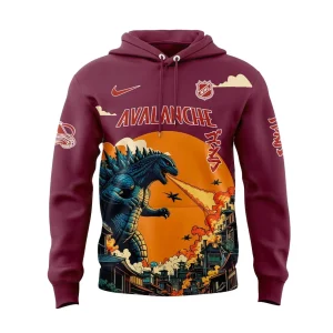Colorado Avalanche x Godzilla Limited 2025 Hoodie