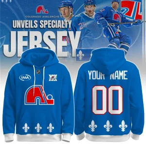 Colorado Avalanche x Nordiques Heritage Ice 2025 Unveils Specialty Hoodie Colorado Avalanche x Nordiques Heritage Ice 2025 Unveils Specialty Hoodie