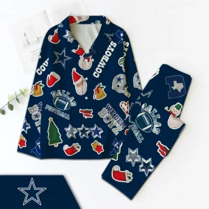 Dallas Cowboys Christmas Pajamas Set