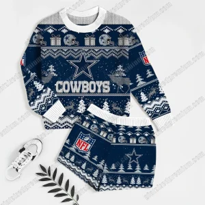 Dallas Cowboys Christmas Premium Sweater Short