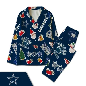 Dallas Cowboys Christmas Pajamas Set