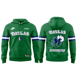 Dallas Mavericks Classic Green Uniform Hoodie
