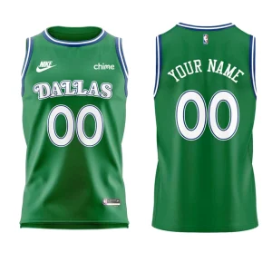 Dallas Mavericks New Green Uniform Jersey