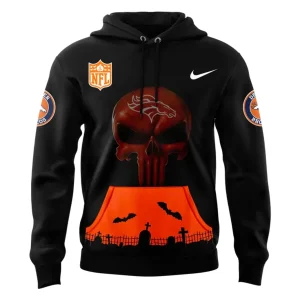 Denver Broncos x Halloween 2025 Hoodie