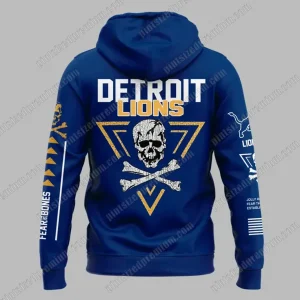 Detroit Lions x Jolly Rogers US Navy Hoodie