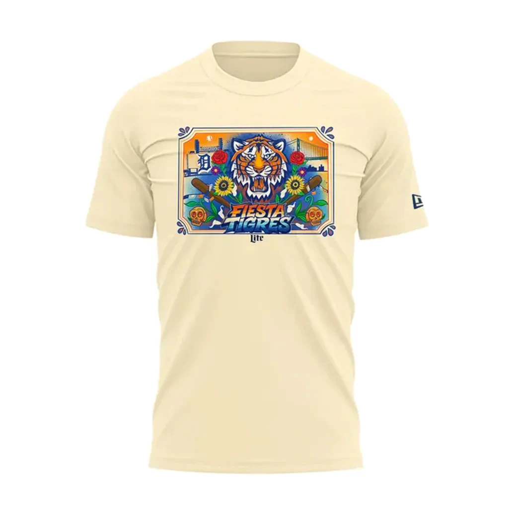 Detroit Tigers 20th Anniversary Fiesta Tigers T-Shirt Detroit Tigers 20th Anniversary Fiesta Tigers T-Shirt
