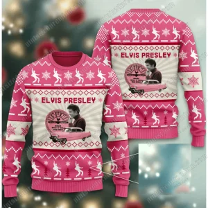 Elvis Presley Best Song Christmas Ugly Sweater
