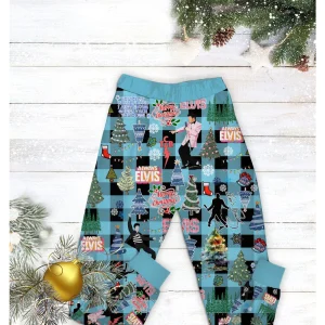 Elvis Presley Santa Bring Christmas Pajamas Set