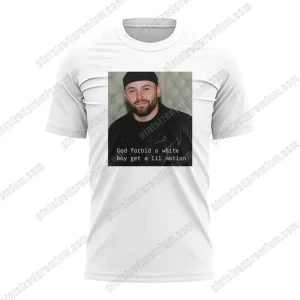 God Forbid A White Boy Get A Lil Motion 2025 Baker Mayfield T-shirt