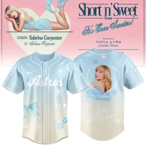 Houston Astros x Sabrina Carpenter Tour For Fans Jersey