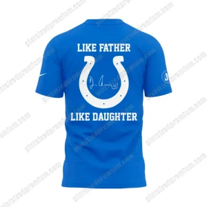 Indianapolis Colts Carlie Irsay Gordon Like Father T-Shirt