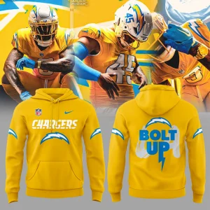Los Angeles Chargers Debut Bolt Up Hoodie