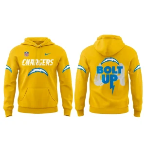 Los Angeles Chargers Debut Bolt Up Hoodie