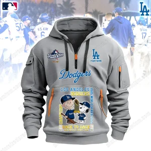 Los Angeles Dodgers Back To Back 2025 World Series 2025 Zip Hoodie