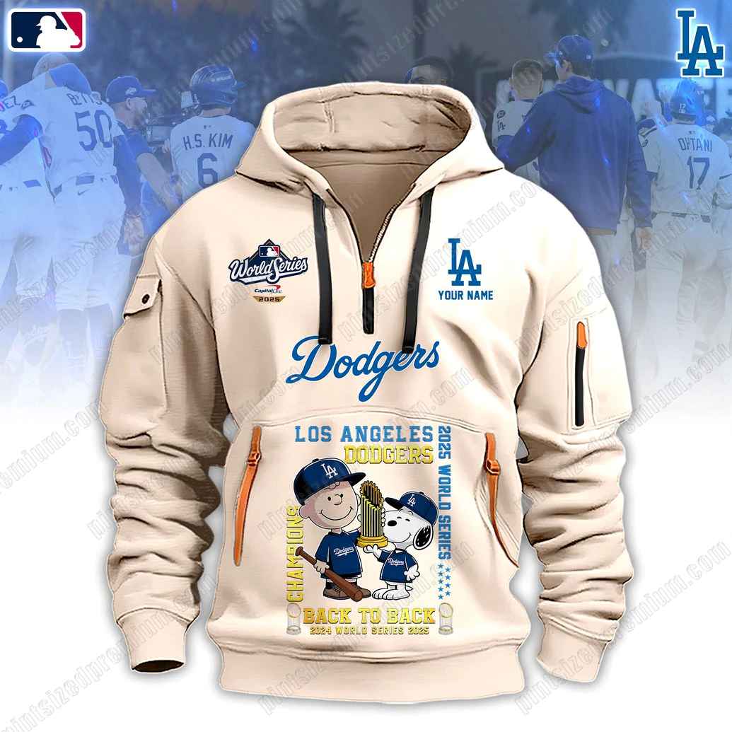 Los Angeles Dodgers Back To Back 2025 World Series 2025 Zip Hoodie Los Angeles Dodgers Back To Back 2025 World Series 2025 Zip Hoodie