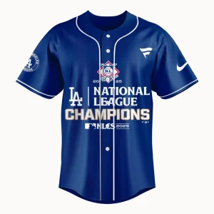 Los Angeles Dodgers Nation League 2025 Champions Jersey