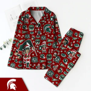 Michigan Spartans Fans Sport Special Pajamas Set