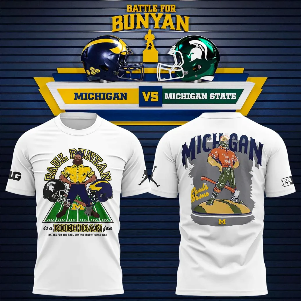 Michigan Wolverines Paul Bunyan is a Michigan Fan T-Shirt Michigan Wolverines Paul Bunyan is a Michigan Fan T-Shirt