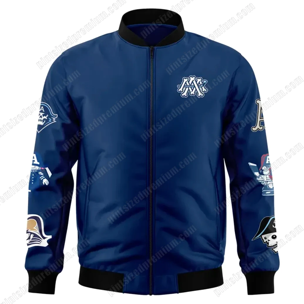 Milwaukee Admirals 2025 New Zip Bomber Jacket Milwaukee Admirals 2025 New Zip Bomber Jacket