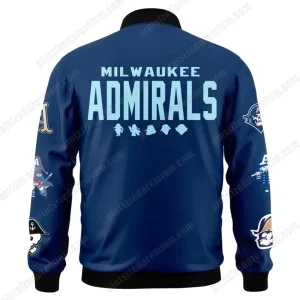 Milwaukee Admirals 2025 New Zip Bomber Jacket