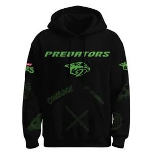 Nashville Predators Turtles Ninja Limited Hoodie