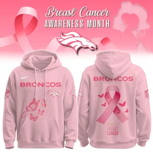 NFL Football Breast Cancer Awareness Pink Hoodie