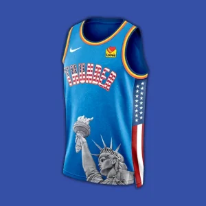 Oklahoma City Thunder American Independence Day 2025 Jersey