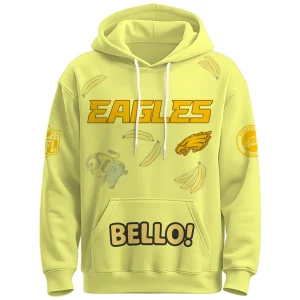 Philadelphia Eagles x Minions Banana Limited 2025 Hoodie
