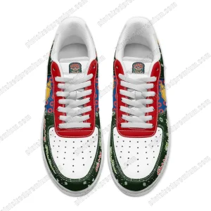 Phish Band x Christmas Air Force 1 Sneakers