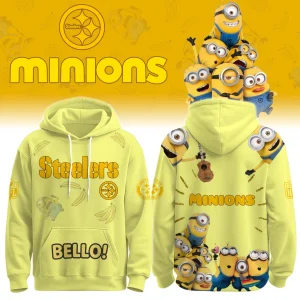 Pittsburgh Steelers x Minions Banana Limited 2025 Hoodie