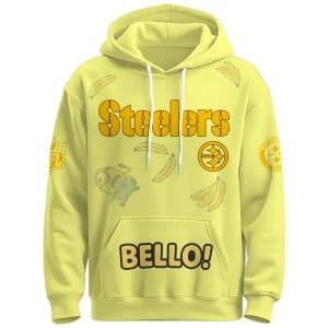 Pittsburgh Steelers x Minions Banana Limited 2025 Hoodie