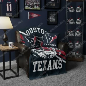 Houston Texans Premium Edition 2025 Fleece Blanket