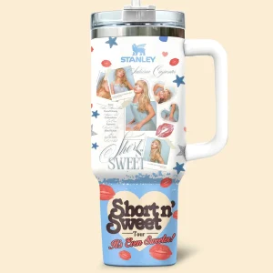 Sabrina Carpenter Short N' Sweet Tour Tumbler