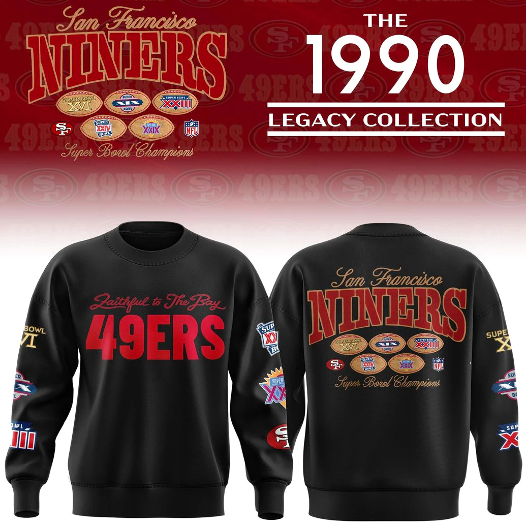San Francisco 49ers Vintage Legacy Edition Sweatshirt San Francisco 49ers Vintage Legacy Edition Sweatshirt