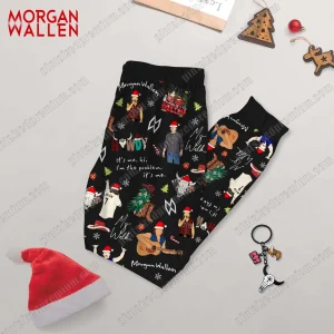 Santa Baby Put Morgan Wallen Under the Tree For Fans Pajamas Set