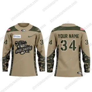 Savannah Ghost Pirates Military Appreciation 2025 Hockey Jersey