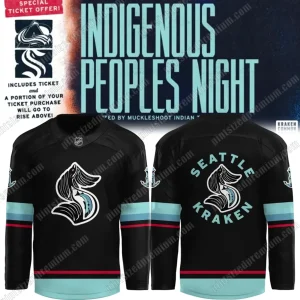 Seattle Kraken Indigenous Peoples New Edition Hockey Jersey