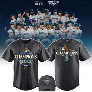 Seattle Mariners American League Champions 2025 Jersey
