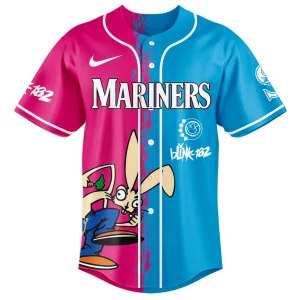 Seattle Mariners x Blink-182 Missionary Impossible Tour 2025 Jersey