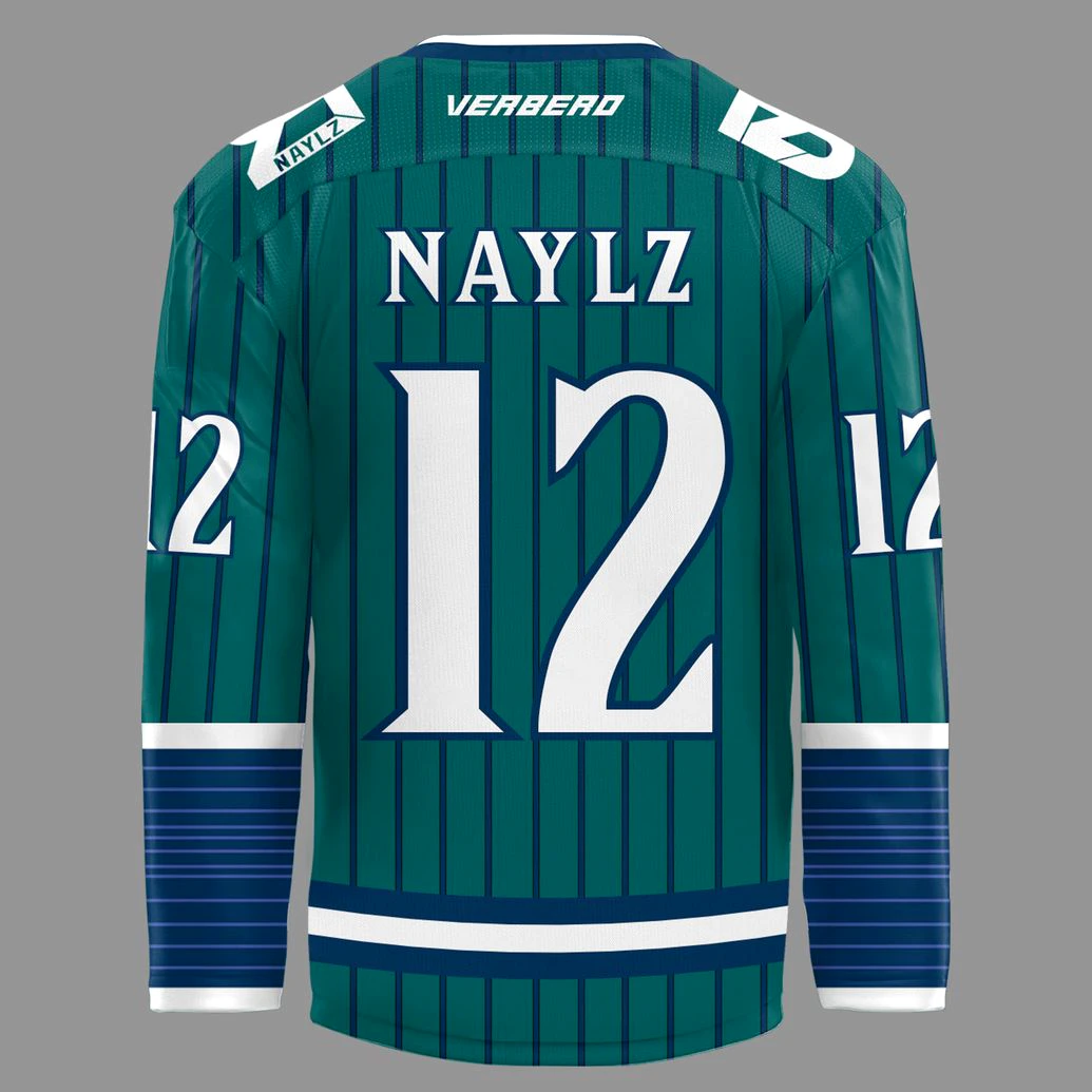 Exclusive Version Seattle Mariners NAYLZ Hockey Jersey Exclusive Version Seattle Mariners NAYLZ Hockey Jersey