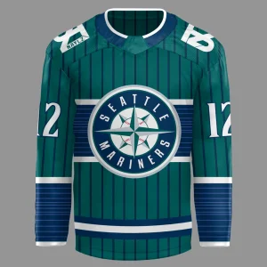 Exclusive Version Seattle Mariners NAYLZ Hockey Jersey