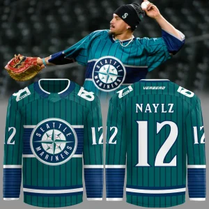 Exclusive Version Seattle Mariners NAYLZ Hockey Jersey